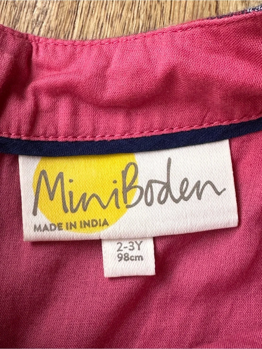 Mini Boden Sleeveless Plaid Dress size 2-3
